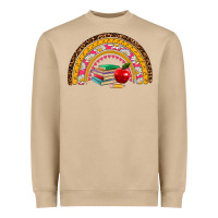 Mushroom back to school rainbow Heavyweight Sweatshirt - AdoDesignShop