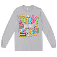 Moon Dust hooray for the last day white Long Sleeve Tee - JahusDesignShop