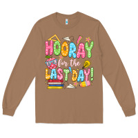 Toasted Coconut hooray for the last day white Long Sleeve Tee - JahusDesignShop