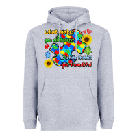 Heather Grey what makes you different is what makes  you beauti Heavyweight Hoodie - LillyAllenDesigns