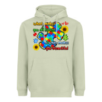 Matcha what makes you different is what makes  you beauti Heavyweight Hoodie - LillyAllenDesigns