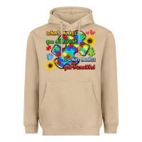 Mushroom what makes you different is what makes  you beauti Heavyweight Hoodie - LillyAllenDesigns