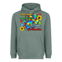Sage what makes you different is what makes  you beauti Heavyweight Hoodie - LillyAllenDesigns