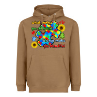 Toasted Coconut what makes you different is what makes  you beauti Heavyweight Hoodie - LillyAllenDesigns