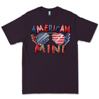 Plum American mini Premium Tee - Zillion Design Studio