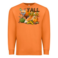 Carrot Fall Vibes Fox Premium Sweatshirt - LillyAllenDesigns