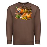 Chestnut Fall Vibes Fox Premium Sweatshirt - LillyAllenDesigns
