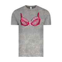 Cloud Rock Fight cancer breast cancer bra Vintage Tee - Artiststas