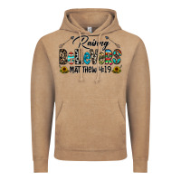 Vintage Coffee raising believers Vintage Hoodie - CowhideDigitalArt