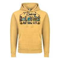 Vintage Mustard raising believers Vintage Hoodie - CowhideDigitalArt