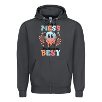 Smoke bit of a mess but doing my best Zipper Hoodie - MaliasSmallBusiness