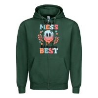 Sports Green bit of a mess but doing my best Zipper Hoodie - MaliasSmallBusiness
