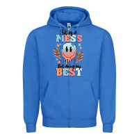 True Royal bit of a mess but doing my best Zipper Hoodie - MaliasSmallBusiness