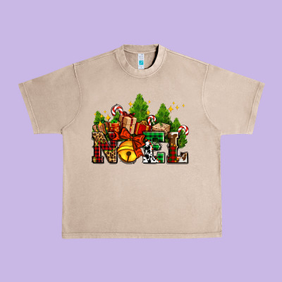 Western Noel Christmas Gifts Urban Heavy Tee Designed By Adodesignshop