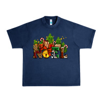 Navy western noel Christmas gifts Urban Heavy Tee - AdoDesignShop