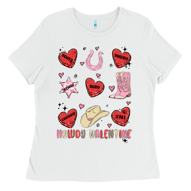 Howdy Valentine Copy Ladies Tee by MaliasSmallBusiness | Teevron