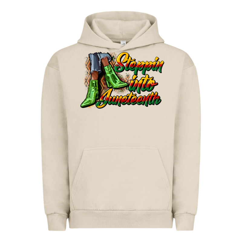 Steppin Into Juneteenth Heels Urban Hoodie by CowGirlArtShop | Teevron
