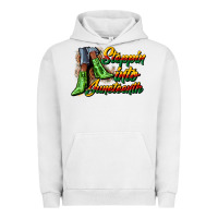 Pigment Lunar Rock steppin into juneteenth heels Urban Hoodie - CowGirlArtShop