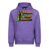 Tulip steppin into juneteenth heels Urban Hoodie - CowGirlArtShop