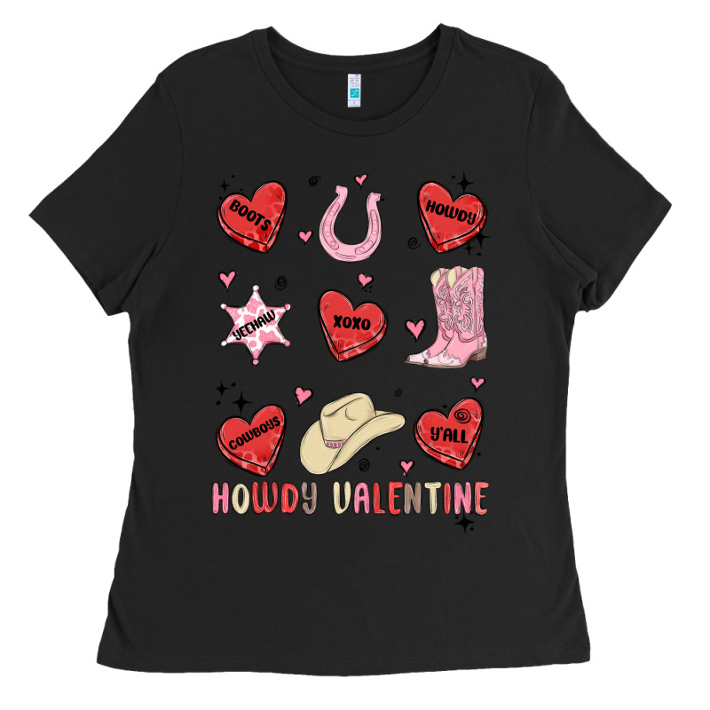 Howdy Valentine Copy Ladies Tee by MaliasSmallBusiness | Teevron