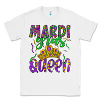 White mardi gras queen Classic Tee - Artiststas