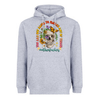 Heather Grey not alive to please Heavyweight Hoodie - LillyAllenDesigns