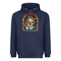 Navy not alive to please Heavyweight Hoodie - LillyAllenDesigns