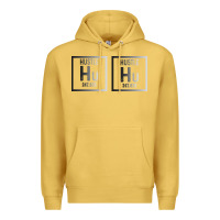 Antique Gold Hustle Harder Neon Premium Hoodie - Bettercallsaul