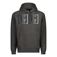 Charcoal Heather Hustle Harder Neon Premium Hoodie - Bettercallsaul