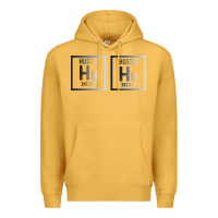 Mustard Hustle Harder Neon Premium Hoodie - Bettercallsaul