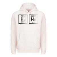 Pale Pink Hustle Harder Neon Premium Hoodie - Bettercallsaul