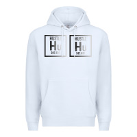 White Hustle Harder Neon Premium Hoodie - Bettercallsaul