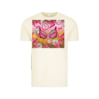 Vintage Arctic Hour Breast Cancer Bra Vintage Tee - Artiststas