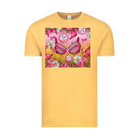 Vintage Mustard Hour Breast Cancer Bra Vintage Tee - Artiststas