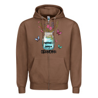 Chestnut grandma preview costom name Zipper Hoodie - MaliasSmallBusiness