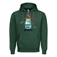 Sports Green grandma preview costom name Zipper Hoodie - MaliasSmallBusiness