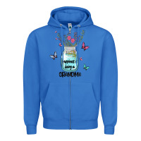 True Royal grandma preview costom name Zipper Hoodie - MaliasSmallBusiness