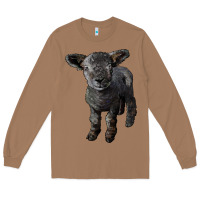 Toasted Coconut southdown baby sheep Long Sleeve Tee - LillyAllenDesigns