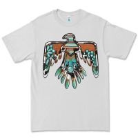 Dove Grey thunderbird with gemstone Premium Tee - BarkalooDesign