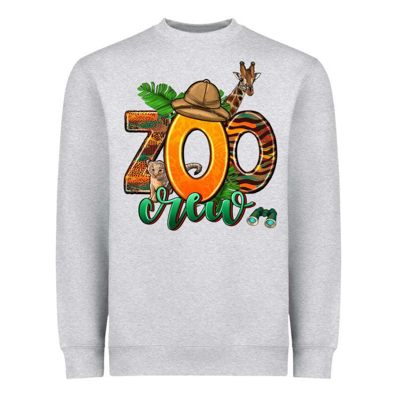 Zoo Crew Heavyweight Sweatshirt by AdoDesignShop | Teevron
