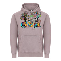 Vintage Zinc autism avareness3 Vintage Hoodie - CowhideDigitalArt