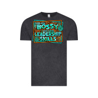 Vintage Black i am not bossy i just have leadership skills Vintage Tee - AdoDesignShop