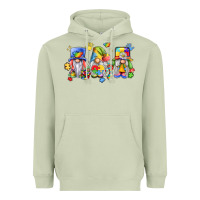 Matcha autism gnomes Heavyweight Hoodie - LillyAllenDesigns