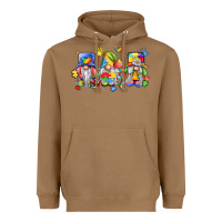 Toasted Coconut autism gnomes Heavyweight Hoodie - LillyAllenDesigns