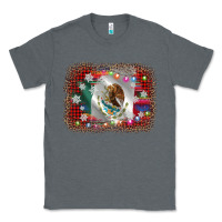 Charcoal Heather mexico flag christmas Classic Tee - AdoDesignShop