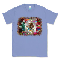 Colony Blue mexico flag christmas Classic Tee - AdoDesignShop