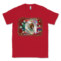 Red mexico flag christmas Classic Tee - AdoDesignShop