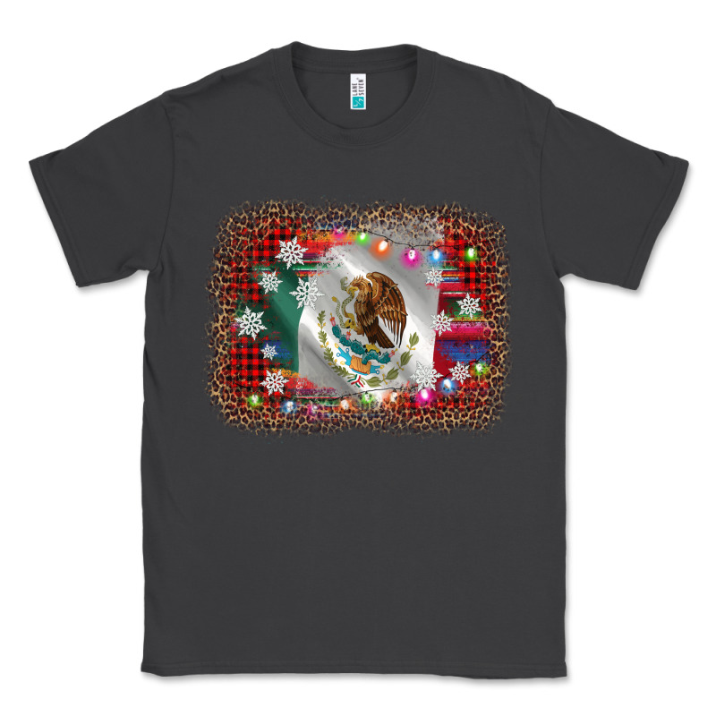 Mexico Flag Christmas Classic Tee by AdoDesignShop | Teevron