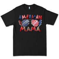 Black American mama Premium Tee - Zillion Design Studio