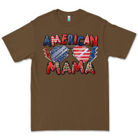 Cacao American mama Premium Tee - Zillion Design Studio